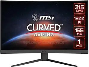 Msi Optix G32c4w 32" FHD Curved Gaming Monitor, 1500r, Ips, 165hz