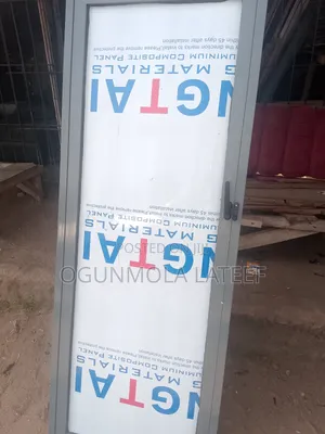 Aluminum Bathroom Door