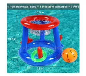 Swimming Pool Game With Basketball