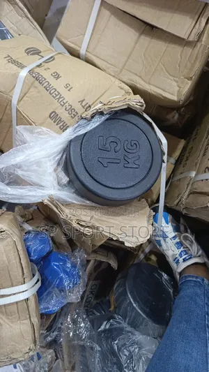15kg Round Dumbbell