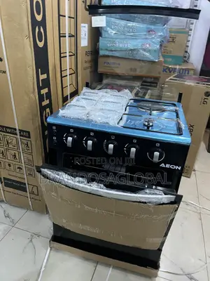 Aeon Agc6031r 3+1 Standing Cooker With Safe Burner Design