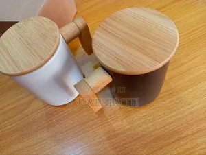 Wooden Ceramic Mug