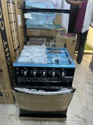 Aeon 3+1 Standing Cooker With Gas Saving Burners Agc6031r