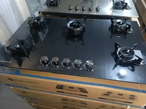5 Burners Flip Up Built-in