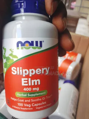Now Slippery Elm 400mg- 100 Vegcaps