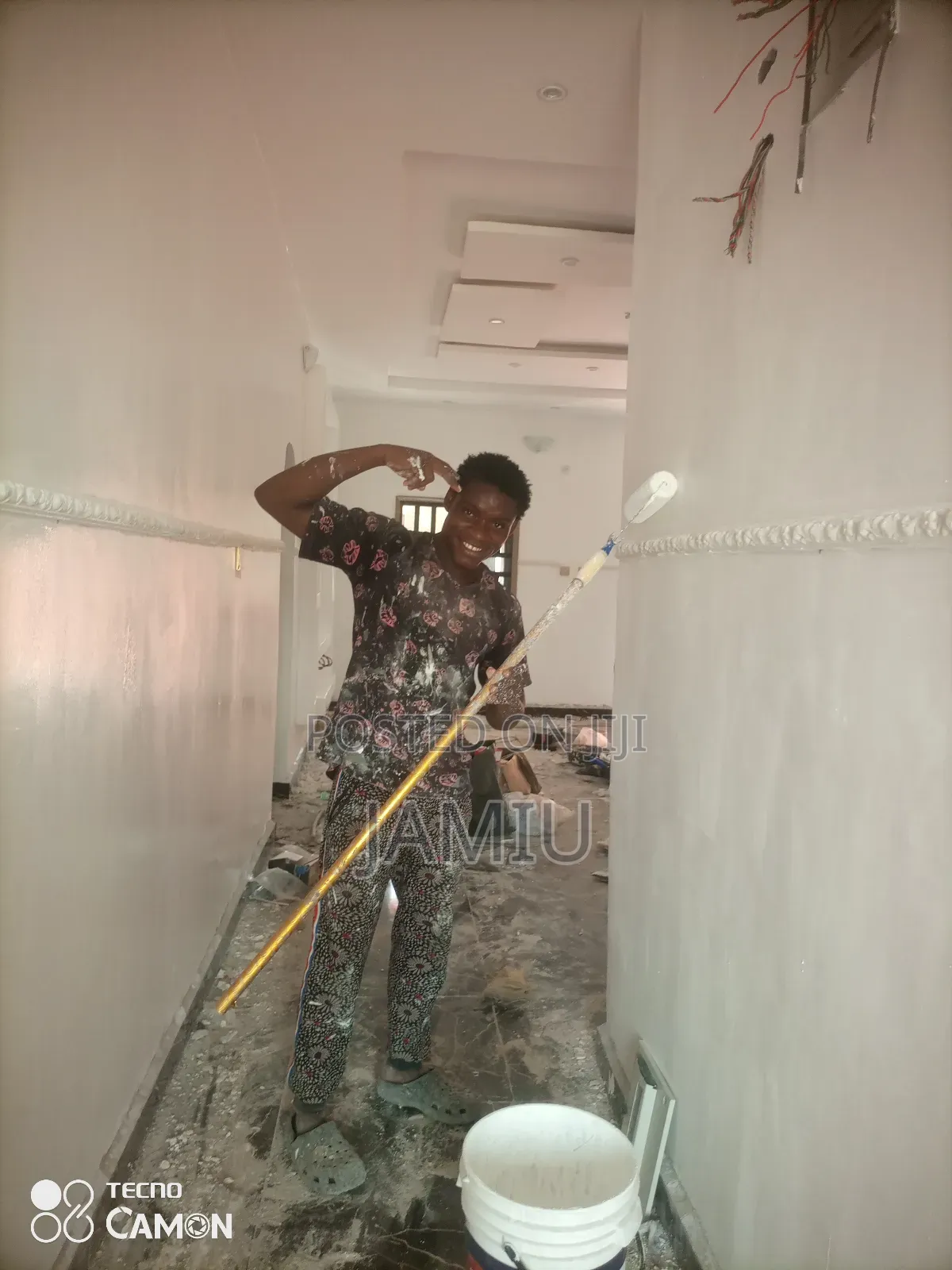 Pop Ceiling and Wall Screeding