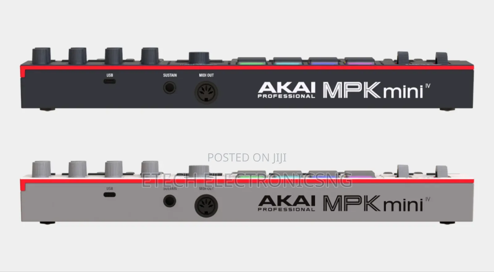 Akai Mpk Mini Iv Compact Keyboard And Pad Controller