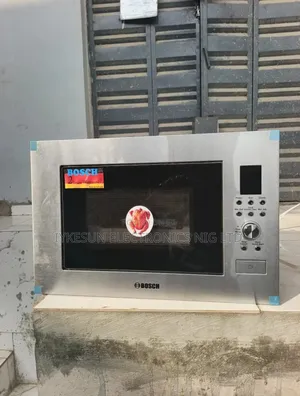 Original Bosch Built-in 25l Silver Electric Microwave 60cm With Grill