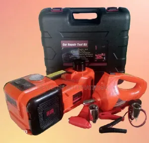 12-v Electric Quick Lift Car Jack 5 Ton,Tire Inflator Impact Wrench