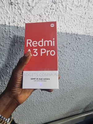 New Xiaomi Redmi A3 Pro 128 GB Black