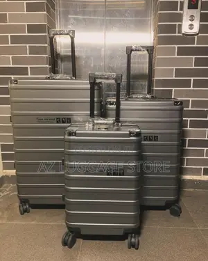 Set of 3 Affordable Aluminum Luggage Box Or