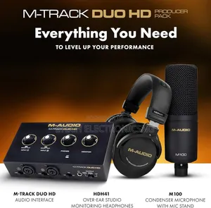 M Audio M Track Duo Hd Producer Pack
