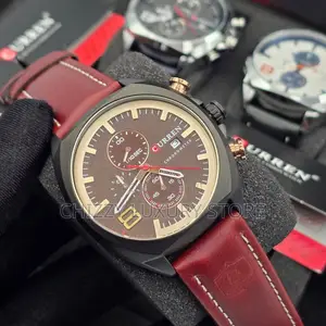Curren Quality Luxury Men Genuine Leather Wristwatch