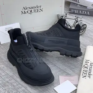 Alexander McQueen Quality Luxury Men Shoe