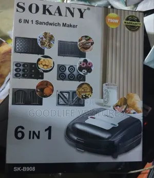 6-in-1 Sandwich Maker