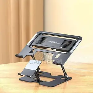 Adjustable Cooling Fan Laptop Stand