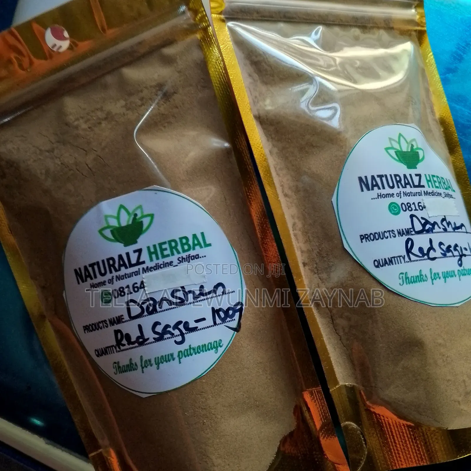 Danshen - Red Sage Powder -100g