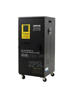 30kva Zektron Servo Automatic Voltage Stabilizer 80v-260v