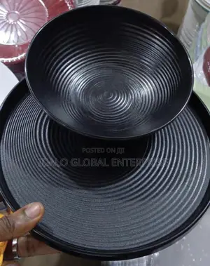 Round Melamine Plate - 12pcs