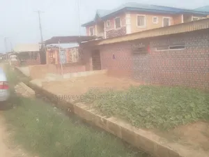 Abandoned Lounge on Half Plot of Land Along Igbo-Olomu Road via Agric