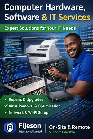 Professional Computer Hardware, Software Network Services