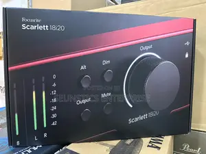 Focusrite Scarlett 18i20 4th Gen Audio Interface (Sound Card)