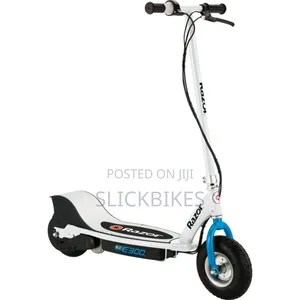 Razor E300 Electric Scooter - White, Up to 15 Mph, for Teen and Adult