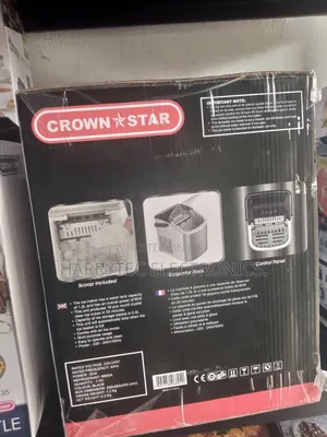 Crown Star Quick Ice Maker 1:2 Litrs With 2 Years Warranty