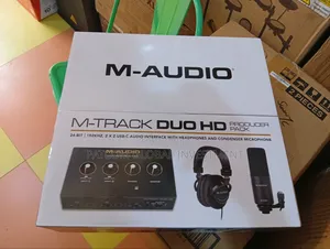 Complete M-Track Duo Hd M Audio Complete Studio Set