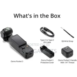 Pocket-sized And Extremely Portable, The Dji Osmo Pocket 3.