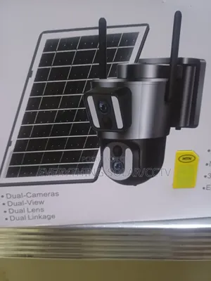 Solar Camera Dual View 8mp