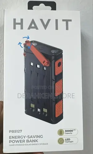 Havit 30000mah Solar Powerbank