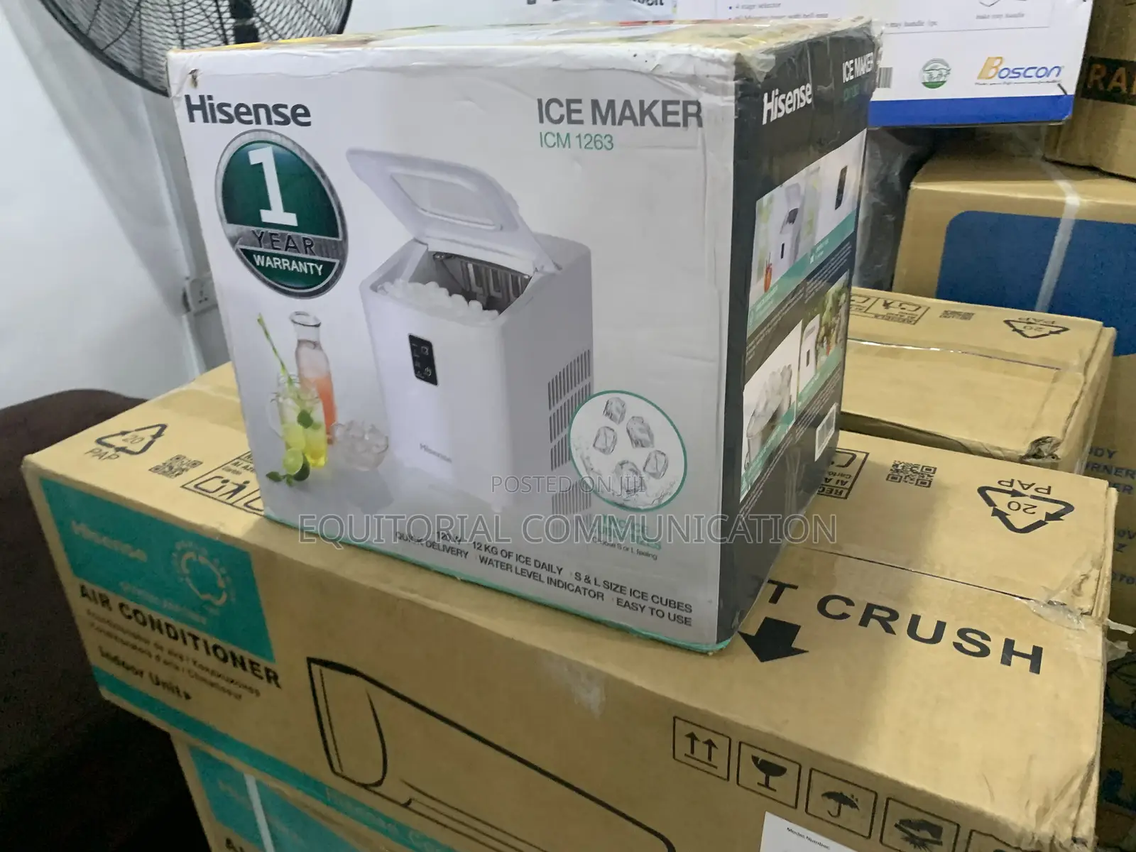 Hisense 12l Ice Maker With Quiet Performance