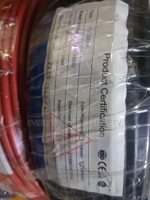 6mm 2core Dc Solar Wire