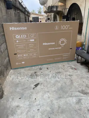 Robust Hisense 100-Inch Qled Smart Tv With Ultra-Clear Display