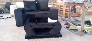 Standard Two Sitter Sofa Chair With Center Table