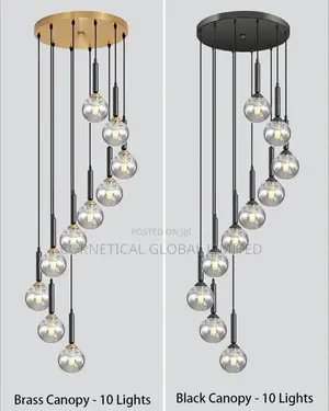 Modern Quality Luxury Canopy Drop Chandelier
