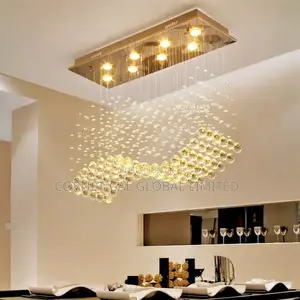 Modern Quality Luxury Crystal Led Drop Chandelier Light