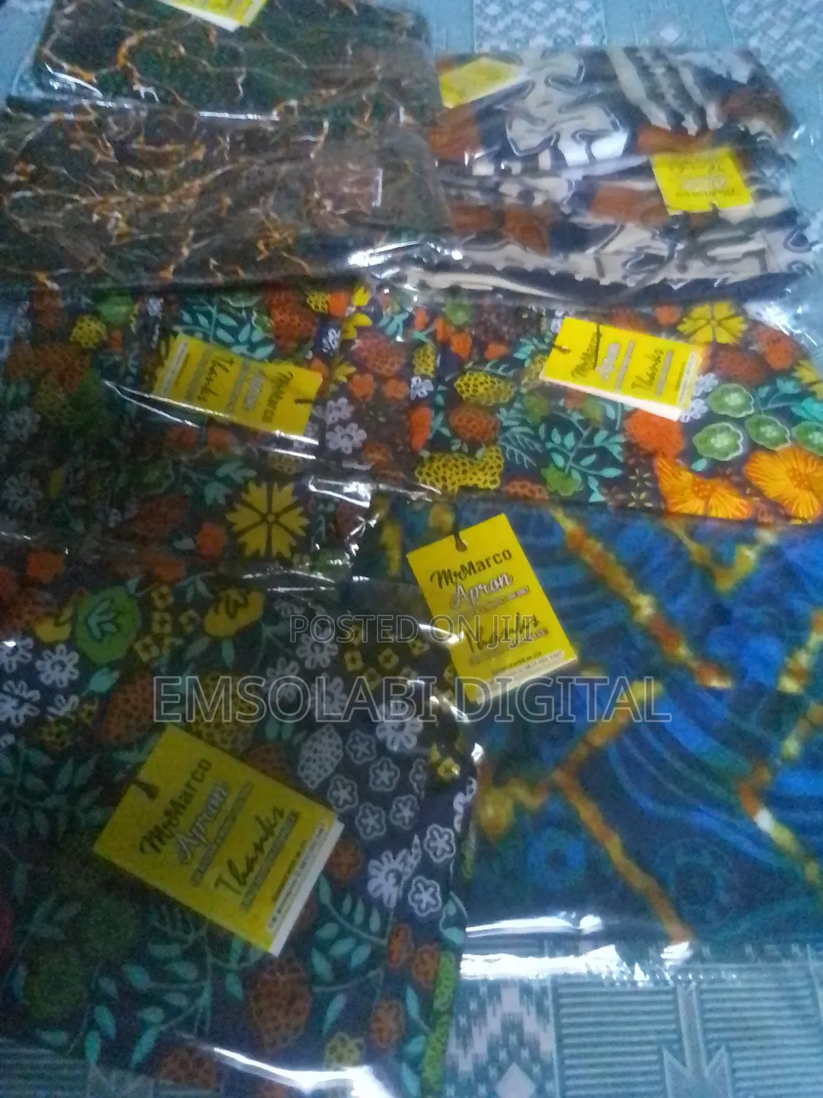 Ankara Pattern Apron