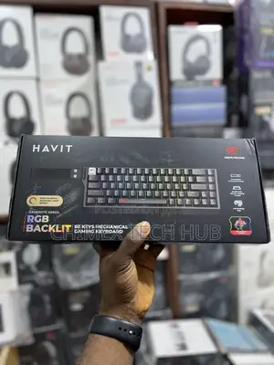 Havit RGB Colorful Gamenote Kb922l RGB Backlit 68 Keys Mechanical
