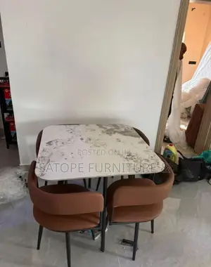 Elegant Design Dining by 4 Set