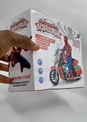 Ultimate Spider Man Motorbike Kids Toys Ages 3+