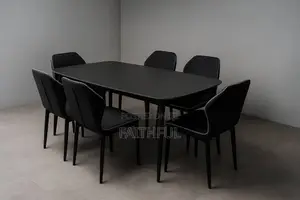 Black Dining Table and Chairs
