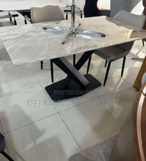 Marble Dining Table With X Leg