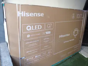 Hisense 100" Qled Smart Tv for Cinematic Home Viewing