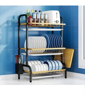 3 Layer Multifunction Dish Rack