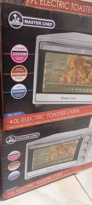 Masterchef Electric Toaster Oven 40l