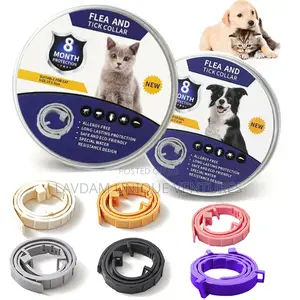 Pet Repellent Collar| Flea Tick Collar | Prevention for Cats Dogs