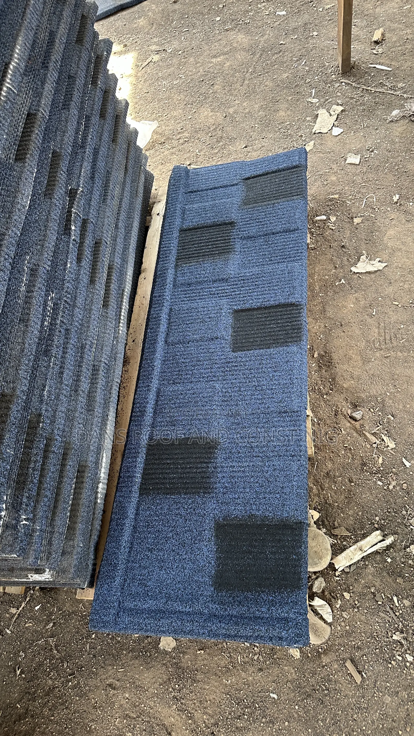 Blue Shingle Stone Coated