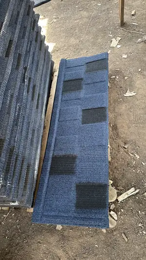 Blue Shingle Stone Coated